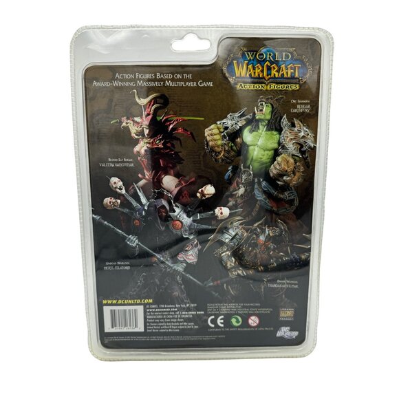 World of Warcraft: Orc Shaman Rehgar Earthfury Action Figure Series 1- New in Bo - Picture 4 of 8
